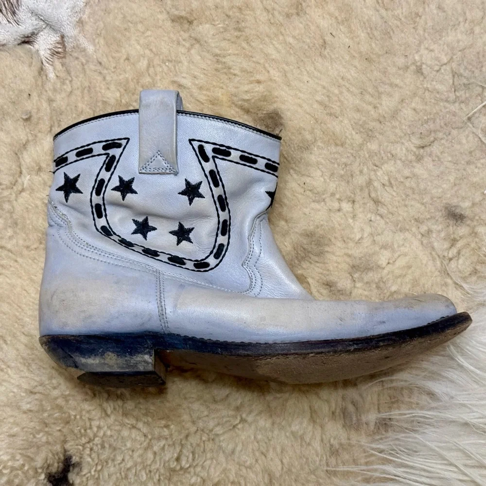 Golden Goose Short Ankle Cowboy Boots - Picture 3 of 9